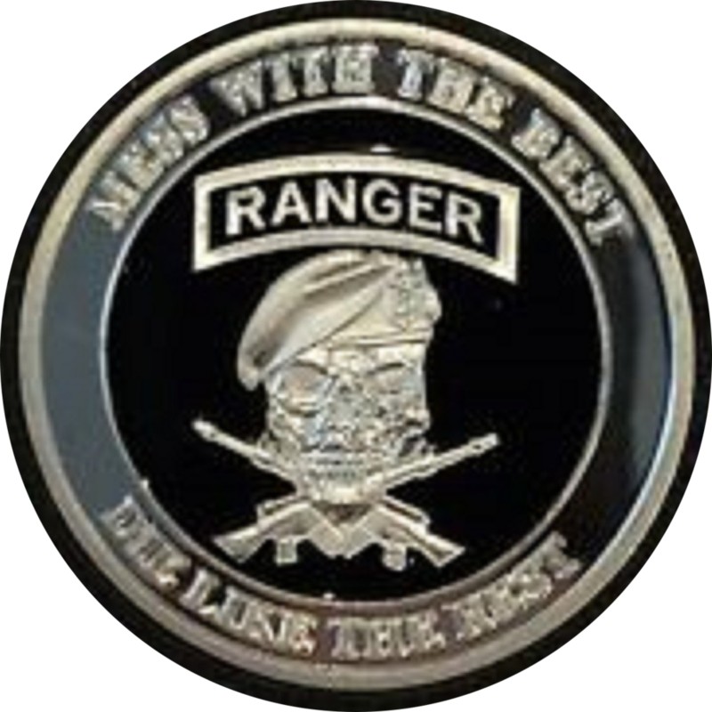 Серебряный жетон США «Рейнджер», 31.1 г чистого серебра (проба 0.999)