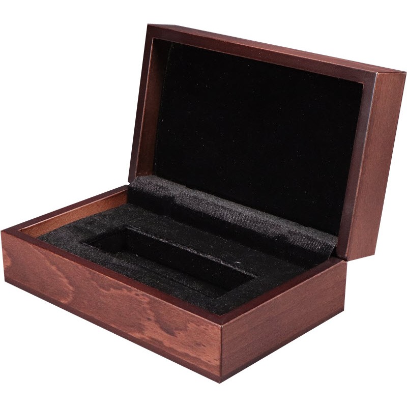 Футляр деревянный на 20 монет Георгий Победоносец (роллом)