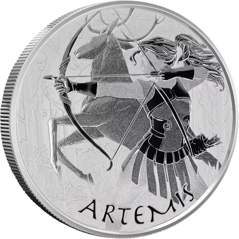 Серебряная монета Тувалу 