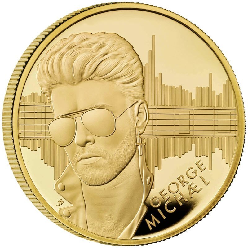 Золотая монета Великобритании 