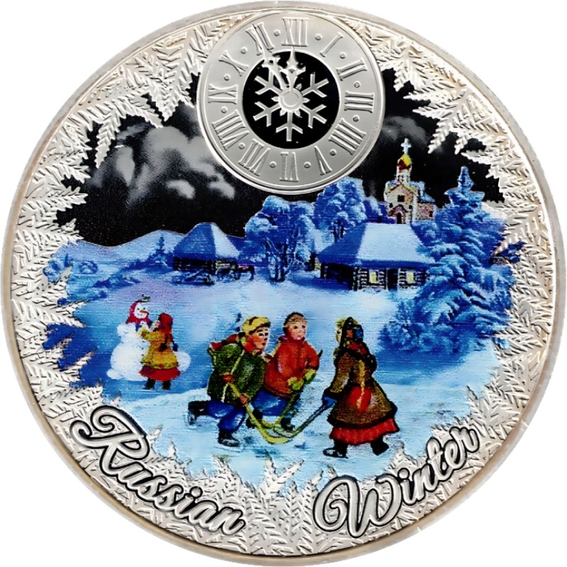 Серебряная монета Лаоса 