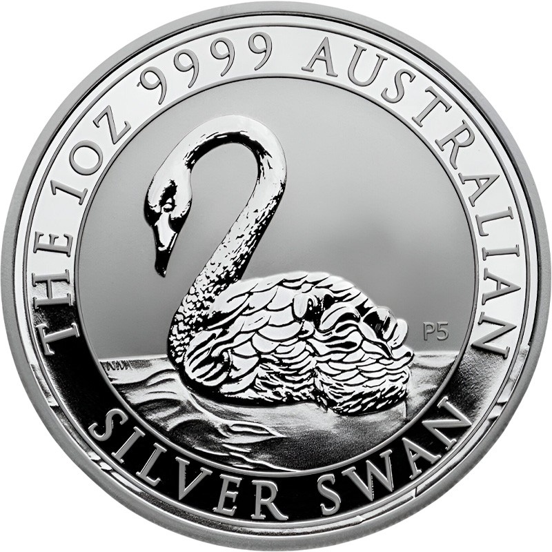 Серебряная монета Австралии 