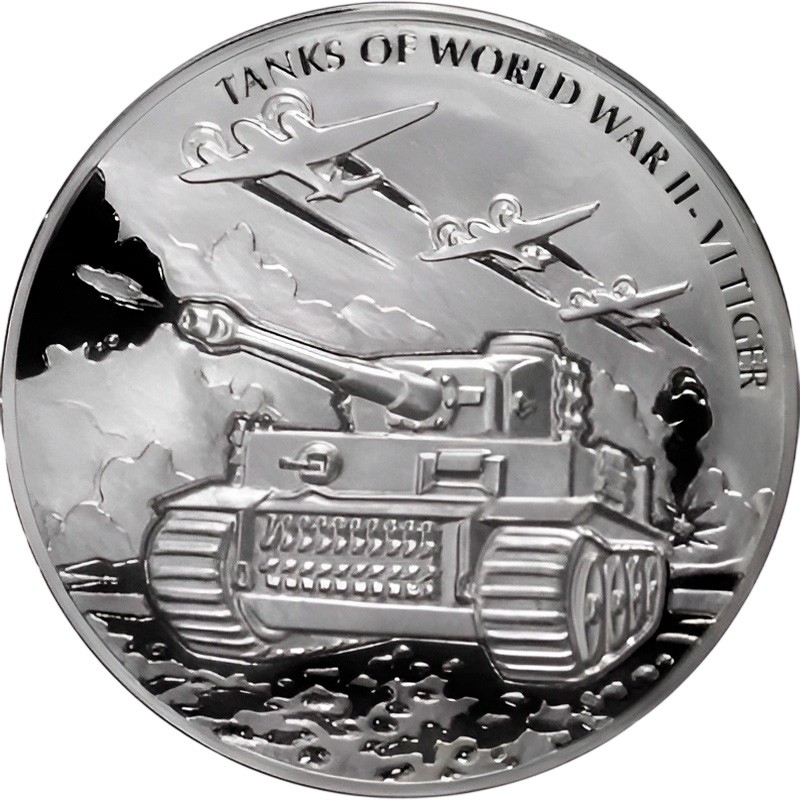 Серебряная монета Либерии 