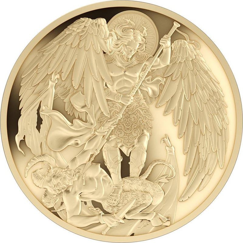 Золотая монета Ниуэ 