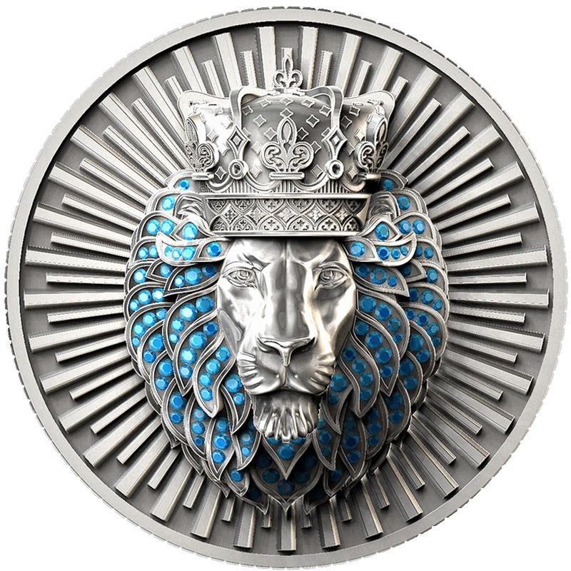 Серебряная монета Чада 