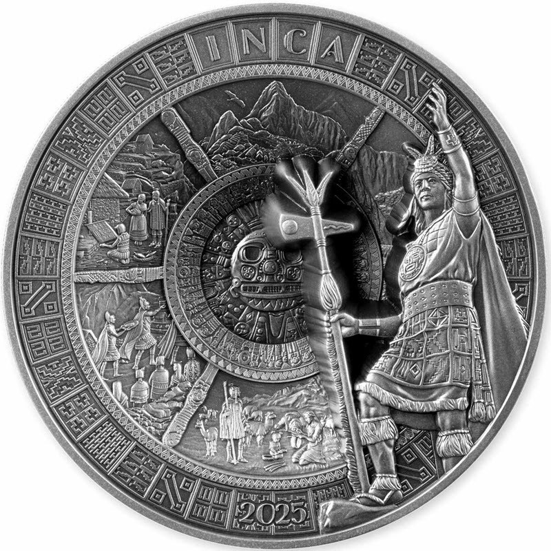 Серебряная монета Самоа 