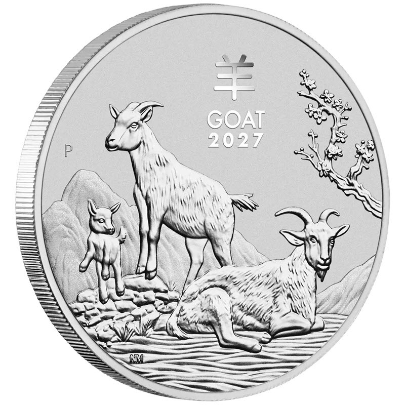 Серебряная монета Австралии 